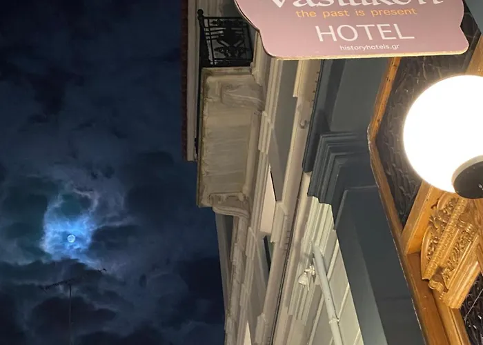 Hotel Vasilikon 1888 The Past Is Present Historical Preservation Monument Kalamata